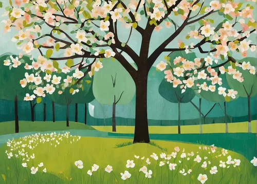 blossoming apple tree,almond tree,springtime background,almond trees,almond blossoms,almond blossom,spring background,still life of spring,magnolia trees,apple trees,peach tree,spring blossom,spring blossoms,apple tree,apple blossoms,cherry tree,linden blossom,blooming tree,blossom tree,cherry trees,Illustration,Vector,Vector 08