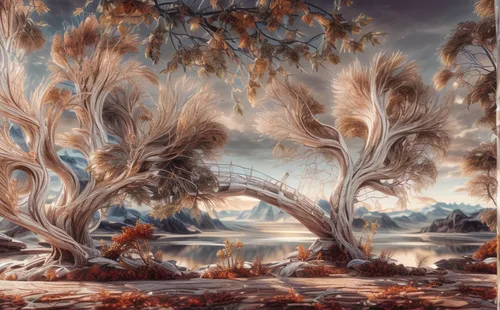 gum trees,trees with stitching,deciduous trees,fantasy landscape,tree grove,swampy landscape,robert duncanson,deciduous forest,autumn landscape,burning bush,deciduous tree,fractals art,the roots of the mangrove trees,halloween bare trees,virtual landscape,deciduous,silk tree,salt meadow landscape,forest landscape,mandelbulb