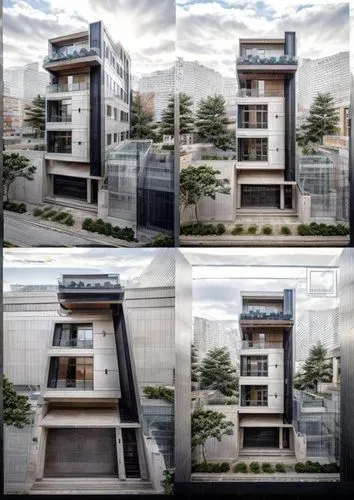 kaist,ecobank,appartment building,cubic house,cube house,hankyoreh,multistory,gedung,biotechnology research institute,edificio,modern building,office building,glass facade,docomomo,architectura,revit,