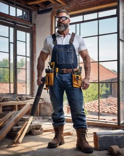 construction worker,ironworker,constructorul,tradesman,builder,personal protective equipment,tool belt,workman,foreman,renovator,construction industry,workgear,powerbuilder,workingman,tradespeople,contractor,construction helmet,worksafe,dewalt,a carpenter,Art,Classical Oil Painting,Classical Oil Painting 10