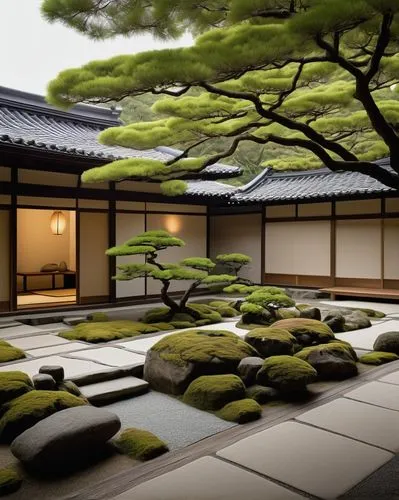 japanese zen garden,ryokan,zen garden,teahouses,ryokans,japanese-style room,dojo,teahouse,chanoyu,japanese garden ornament,heian,japanese garden,japan garden,tea ceremony,asian architecture,japanese art,roof landscape,sake gardens,zen stones,kyoto,Illustration,Children,Children 01