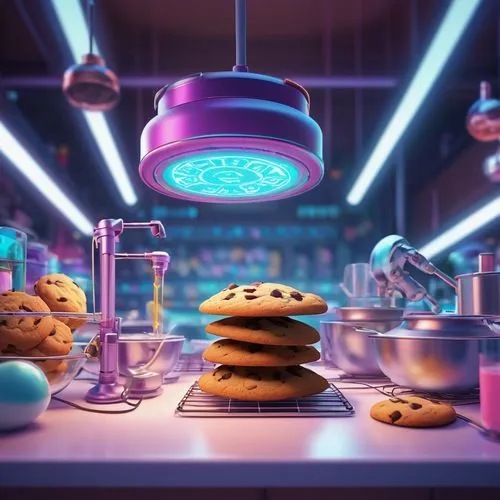 bakery,stylized macaron,cookies,donut illustration,retro diner,baking cookies,bake cookies,cookie jar,star kitchen,laboratory,cinema 4d,pâtisserie,hamburger set,cookie,neon coffee,cg artwork,diner,baking,cartoon video game background,pastry shop,Illustration,Children,Children 01