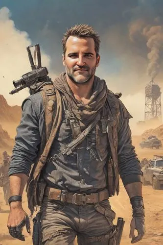 soldado,cabaye,volkan,mactavish,chiellini,mad max,Digital Art,Comic