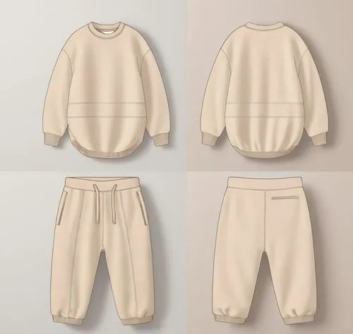 baby clothes,neutral color,crewcuts,sweatsuit,loungewear,linen,Photography,General,Natural