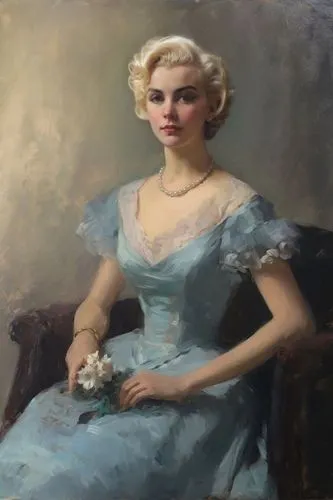 blonde hair, marilyn monroe style hairstyle




,a painting of a woman sitting on a chair,portrait of a woman,vintage female portrait,barbara millicent roberts,portrait of a girl,principessa,margareta