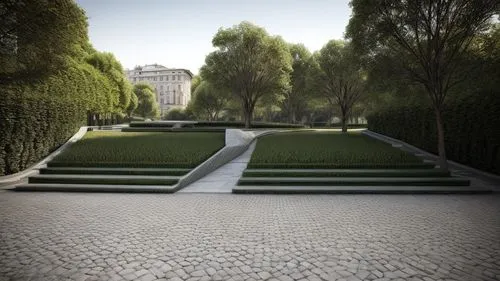 landscape designers sydney,landscape design sydney,paved square,3d rendering,paving slabs,palace garden,vienna's central cemetery,lafayette park,gardens,monastery garden,garden design sydney,garden elevation,schlossgarten,towards the garden,garden of the fountain,entry path,pathway,walkway,the garden society of gothenburg,artificial grass,Architecture,Urban Planning,Aerial View,Urban Design