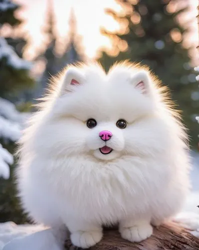 pomeranian,canadian eskimo dog,snowball,samoyed,american eskimo dog,japanese spitz,fluffy,snow ball,fragrant snowball,indian spitz,pompom,german spitz,arctic fox,snowballs,snow-capped,winter animals,cute puppy,white fur hat,real marshmallow,fluffy diary,Illustration,Paper based,Paper Based 28