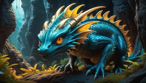 forest dragon,painted dragon,brisingr,jaggi,esdraelon,eragon,Unique,3D,3D Character