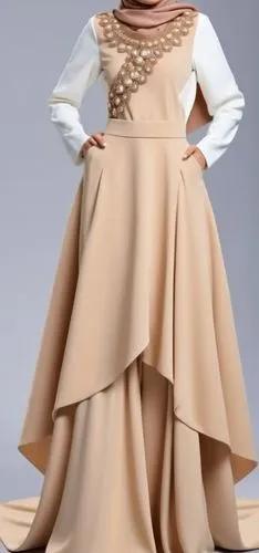 a floor-length dress,tahiliani,abayas,abaya,kurung,dress form,Photography,General,Realistic