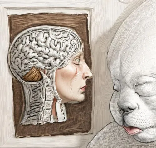 


,a drawing of a dog next to a human head with a white beard,phrenological,phrenology,lissencephaly,anencephaly,phrenologist,phrenologists,Product Design,Furniture Design,Modern,Eclectic Scandi