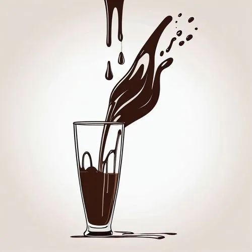 chocolatemilk,chocolate milk,black drink,egg cream,chocolate syrup,chocolate sauce,coffee tea illustration,currant shake,cocoa powder,milk splash,coffee milk,grass jelly,glass of milk,liquids,health shake,aligot,carbonated soft drinks,oil food,root beer,food additive,Illustration,Black and White,Black and White 04