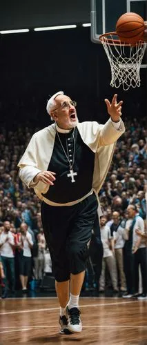 sports center for the elderly,pope francis,slam dunk,treibball,basketball officials,basketball,pope,nun,basketball moves,woman's basketball,basket,basketball player,nba,pubg mascot,streetball,kingpin,ball,popeye,michael jordan,rompope,Art,Classical Oil Painting,Classical Oil Painting 35