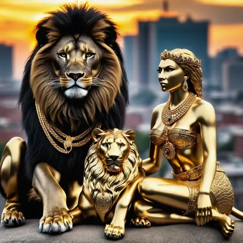 derivable,lionesses,goldlion,leonine,two lion,lions couple,lionizing,leos,dynasties,lioness,tigresses,leones,she feeds the lion,figureheads,sphinxes,female lion,lion capital,macan,aslan,queenship,Photography,General,Realistic