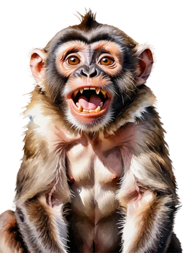 primate,tufted capuchin,barbary monkey,barbary ape,capuchin,macaque,monkey,white-fronted capuchin,marmoset,ape,chimpanzee,baby monkey,rhesus macaque,chimp,crab-eating macaque,baboon,war monkey,primates,the monkey,barbary macaque,Illustration,Paper based,Paper Based 24