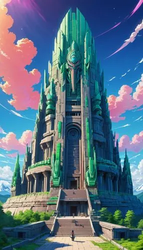 knight's castle,summit castle,castle of the corvin,castlelike,alfheim,fairy tale castle,fantasy city,citadels,temples,castletroy,reichstadt,defend,basil's cathedral,mausoleum ruins,citadel,gold castle,castle,kingdoms,3d fantasy,new castle,Illustration,Japanese style,Japanese Style 03