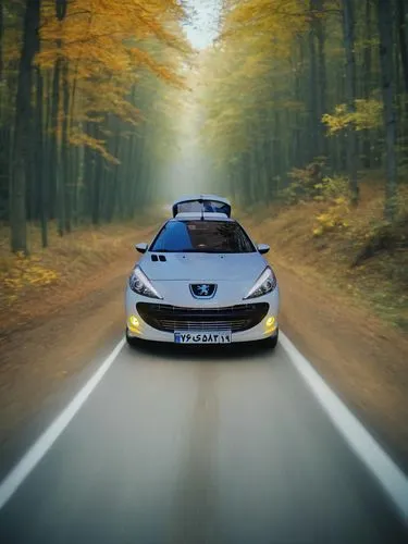 بندازش تو جاده جنگلی فصل پاییز باشد,a sports car is driving through a snowy mountain forest,renault alpine,snowshoe,alpine,alpine style,alpine drive,snowmobile