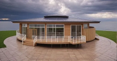 lifeguard tower,round house,summer house,dunes house,the observation deck,observation tower,cubic house,observation deck,wooden sauna,round hut,cooling house,cube house,stilt house,holiday home,pool house,wooden decking,helipad,gazebo,wood deck,outdoor structure