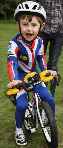 Team Wiggins: Five-year-old Ben is riding a replica of his dad's racing bike,bmx racing,racing bicycle,bicycle motocross,training wheels,bicycle racing,cyclo-cross,cyclo-cross bicycle,road bicycle rac