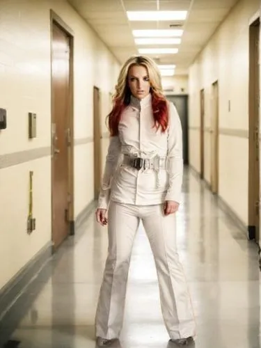 trisha yearwood,white coat,hard candy,nurse uniform,jumpsuit,female nurse,madonna,female doctor,pantsuit,coveralls,ann margaret,prisoner,lithium,barbwire,nurse,clary,prison,asylum,the morgue,protective suit