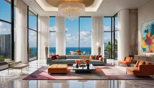 penthouses,luxury home interior,modern living room,fisher island,contemporary decor,interior modern design,oceanfront,modern decor,brickell,living room,hkmiami,livingroom,apartment lounge,great room,waterview,luxury property,glass wall,minotti,amanresorts,habtoor,Conceptual Art,Oil color,Oil Color 25