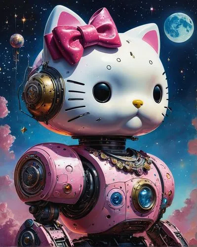 hello kitty,doll cat,pink cat,pussycat,robot in space,kittenish,sanrio,polkadot,turover,soft robot,felino,io,ipad wallpaper,astro,cate,moon rover,cat vector,fembot,duna,nyan,Photography,General,Commercial