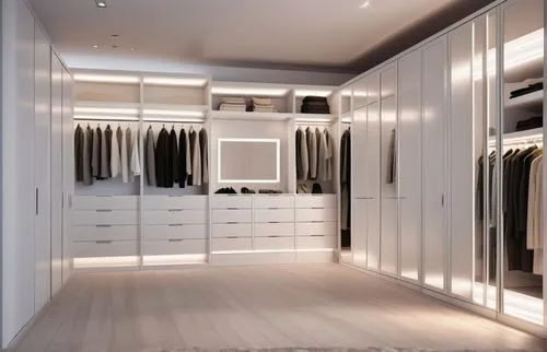 leds, elegant, all white ,walk-in closet,closet,wardrobe,women's closet,modern room,cabinetry,armoire,search interior solutions,hallway space,room divider,storage cabinet,interior design,interior mode