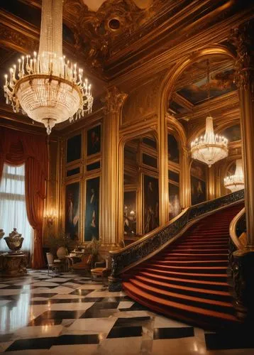 royal interior,enfilade,ritzau,europe palace,foyer,ornate room,versailles,entrance hall,versaille,ballroom,cochere,the royal palace,grandeur,the palace,crown palace,hermitage,hallway,neoclassical,royal palace,cassation,Conceptual Art,Daily,Daily 12