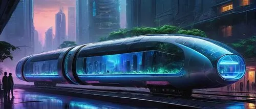 futuristic landscape,futuristic,maglev,futuristic car,futuristic architecture,monorail,sky train,light rail,futuristic art museum,light rail train,electric train,transport system,cyberpunk,green train,transportation system,transportation,sci-fi,sci - fi,scifi,skytrain,Illustration,Paper based,Paper Based 08