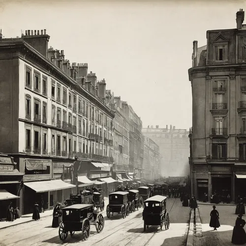 july 1888,waterloo plein,st-denis,1900s,the boulevard arjaan,old street,place saint-pierre,montmartre,townscape,xix century,19th century,eastgate street chester,bouillon,street scene,encarte,1905,the victorian era,boulevard,lovat lane,old avenue,Illustration,Abstract Fantasy,Abstract Fantasy 14