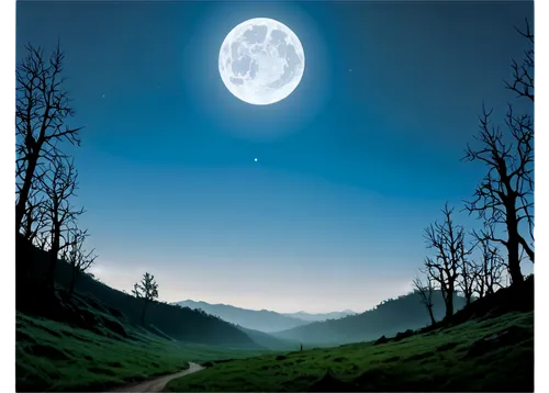 moonlit night,moon and star background,landscape background,moonlit,lunar landscape,moonsorrow,world digital painting,moonscape,night scene,hanging moon,blue moon,moonscapes,moonlighted,dusk background,fantasy landscape,moon night,moonlight,digital painting,full moon,moonrise,Illustration,Realistic Fantasy,Realistic Fantasy 33