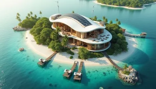 floating islands,floating huts,island suspended,floating island,seasteading,flying island,artificial islands,islet,pulau,islets,over water bungalows,stiltsville,island,maldives mvr,islands,seafort,seaside resort,holiday villa,padarisland,tropical island,Photography,General,Realistic