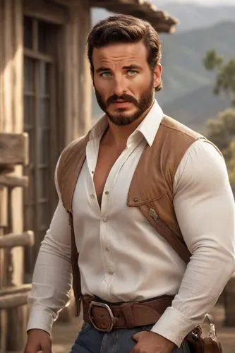 alejandro vergara blanco,lincoln blackwood,brawny,drover,sheriff,chris evans,spanish stallion,country-western dance,wild west,drago milenario,male character,male model,manly,cowboy,thomas heather wick,cimarrón uruguayo,indiana jones,rio serrano,anisado don manuel,western film,Photography,Cinematic