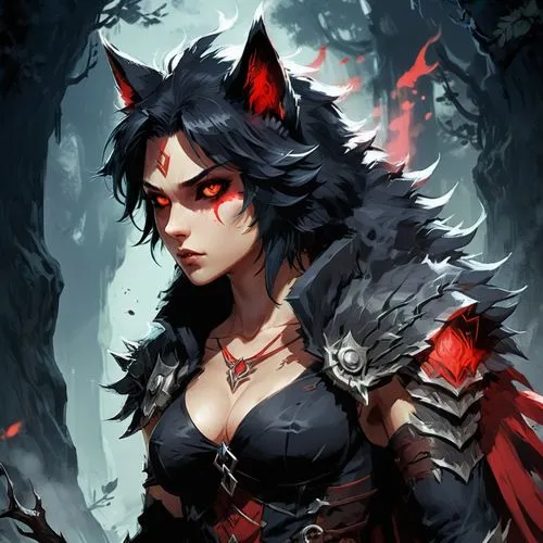 red riding hood,huntress,little red riding hood,howling wolf,wolf,black shepherd,kitsune,werewolf,feral,howl,red wolf,cat warrior,female warrior,redfox,wolf hunting,mara,scar,european wolf,crow queen,gray wolf,Conceptual Art,Fantasy,Fantasy 02