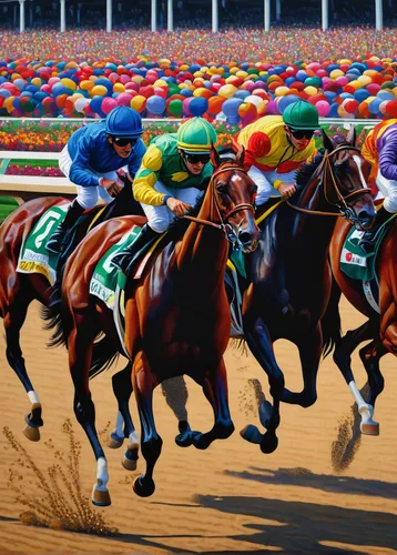 horse racing,horse race,harness racing,racehorse,steeplechase,racetrack,arlington park,racing flags,dog racing,equestrian sport,jockey,flat racing,gallop,racing signs,riderless,tent pegging,chariot racing,horse herd,racecourse,endurance riding,Illustration,Abstract Fantasy,Abstract Fantasy 21