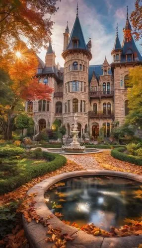 fairytale castle,fairy tale castle,castlevania,fairy tale,gold castle,a fairy tale,fairytale,kykuit,transylvania,victorian,fall landscape,miramare,witch's house,muskau,neverland,chateau,fairy tale castle sigmaringen,fairytale forest,autumns,haunted castle,Photography,Artistic Photography,Artistic Photography 04