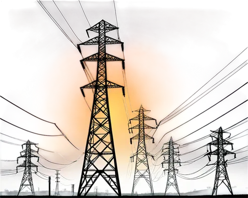 electricity pylons,transmission tower,electricity pylon,electrical grid,high voltage pylon,pylons,electrical energy,substations,high-voltage power lines,electric tower,high voltage line,power towers,high voltage wires,electricity generation,substation,energy transition,powergrid,electricity,arresters,powerline,Illustration,Black and White,Black and White 31