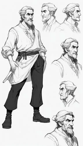 male poses for drawing,male character,concept art,studies,genghis khan,male elf,main character,gaucho,character animation,east-european shepherd,blacksmith,comic character,joseph,a carpenter,half orc,game drawing,pandero jarocho,game illustration,dwarves,cravat,Unique,Design,Character Design