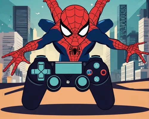 mobile video game vector background,gamepad,android tv game controller,game illustration,game controller,controller jay,controller,vector illustration,game art,playstation,ps5,video game controller,controllers,vector art,sony playstation,playstation 4,android game,spider-man,spider bouncing,game joystick,Illustration,Vector,Vector 01