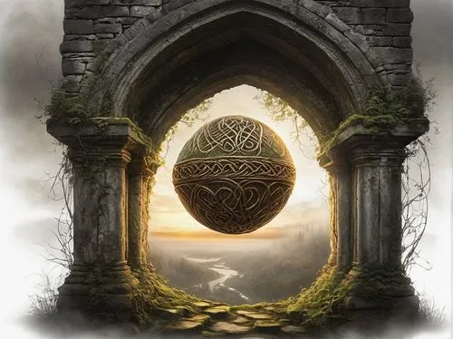 stargate,painting easter egg,ring of brodgar,golden egg,bird's egg,runestone,nest easter,lotus stone,stone ball,broken eggs,druid stone,easter card,spring equinox,crystal egg,fantasy art,hen's egg,easter easter egg,hall of the fallen,egg basket,runes,Illustration,Black and White,Black and White 35