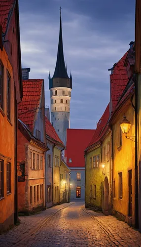 tallinn,medieval street,luneburg,mikulov,erfurt,historic old town,the cobbled streets,sibiu,medieval town,rothenburg,torgau,český krumlov,jockgrim old town,old town,ulm,waldeck castle,new-ulm,northern germany,nuremberg,transylvania,Illustration,Abstract Fantasy,Abstract Fantasy 09