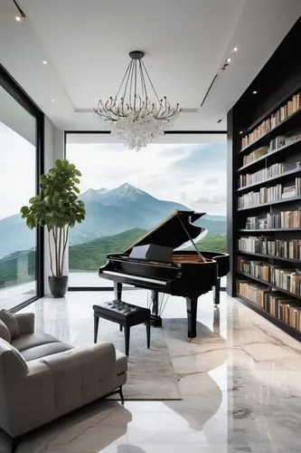 grand piano,piano books,steinway,great room,the piano,luxury home interior,steinways,livingroom,piano,living room,bosendorfer,music books,bookcases,concerto for piano,beautiful home,pianos,pianoforte,modern room,interior modern design,boesendorfer,Photography,Artistic Photography,Artistic Photography 06