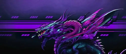 a painting of a dragon on the wall,nidus,kukulkan,calambro,arbiter,xeno,cnidus,aamoth,kaiju,vnaf,luarsab,demogorgon,gigan,elashyi,wendigo,nebula guardian,eidolon,alebrije,xenomorph,cybersmith,vanu