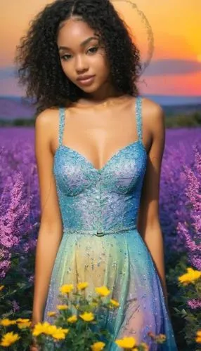 the lavender flower,flower background,faerie,lavender fields,girl in flowers,beautiful girl with flowers