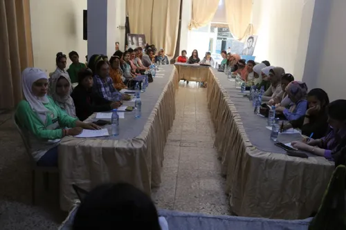 participants,long table,confesor,board room,women's network,hazaras,roundtable,attendees,the conference,fgd,round table,press room,kabul,presidium,lecture room,women at cafe,welcome table,azerbaijani,