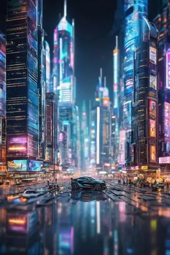 futuristic landscape,cityscape,cybercity,3d car wallpaper,shinjuku,cyberpunk,fantasy city,shanghai,metropolis,tokyo city,colorful city,cityzen,guangzhou,city highway,urbanworld,futuristic,city at night,cybertown,microdistrict,cyberscene,Unique,3D,Panoramic