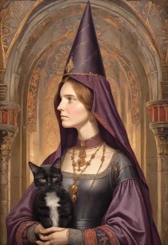 gothic portrait,girl with dog,perugini,la violetta,schierstein,schierholtz