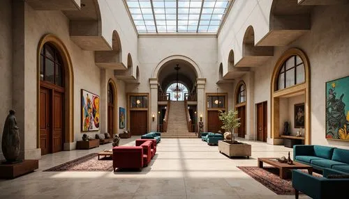 hallway,amanresorts,lobby,entrance hall,atriums,hallway space,riad,yazd,art gallery,glyptotek,foyer,iranian architecture,interiors,wolfsonian,corridors,cochere,empty interior,luxury home interior,persian architecture,sursock