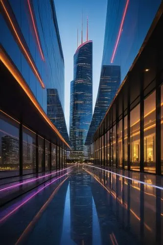 light trail,light trails,warszawa,frankfurt,azrieli,rotana,tianjin,dubai,baku,escala,difc,abu dhabi,ekaterinburg,glass building,dhabi,guangzhou,milano,city at night,manama,doha,Illustration,American Style,American Style 02