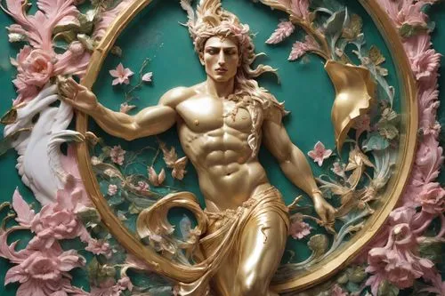 eros statue,neptune,poseidon,art nouveau,nataraja,triton,perseus,merman,la nascita di venere,rococo,eros,god of the sea,apollo,mercury,sea god,fountain of neptune,art nouveau frame,bacchus,art nouveau design,detail,Photography,Natural