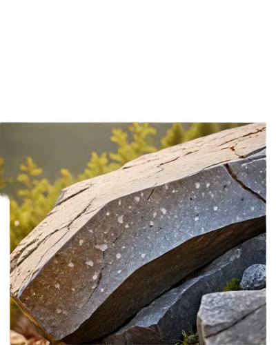 Granite rock formation, natural texture, rough surface, speckled pattern, earthy tone, brown and white flecks, jagged edges, layered structure, morning dew, soft sunlight, 3/4 composition, shallow dep